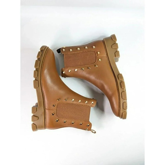 Michael Kors Women's Ridley Studded Lug-Sole Chelsea Booties Size 6.5 MSRP $225 - Picture 7 of 12